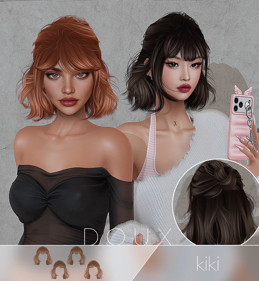 Прическа Kiki Hairstyle